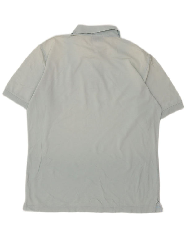 Camisa polo masculina Sergio Tacchini algodão azul médio
