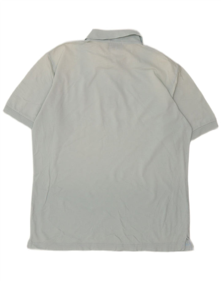 Camisa polo masculina Sergio Tacchini algodão azul médio