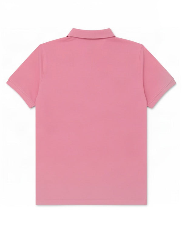 Camisa polo feminina Tommy Hilfiger Reino Unido 14 algodão rosa médio