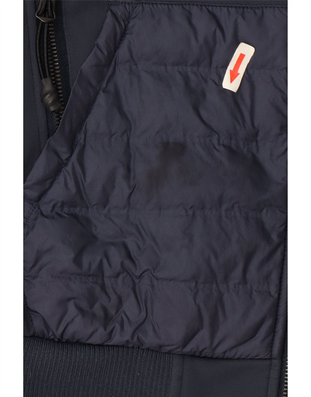 Superdry Mens Treino Top Jacket Pequeno Poliéster Azul Marinho