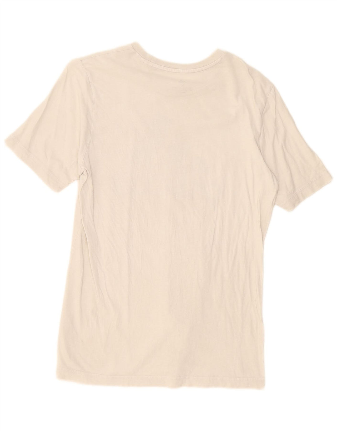 Adidas Mens Graphic T-Shirt Top Pequeno Algodão Branco