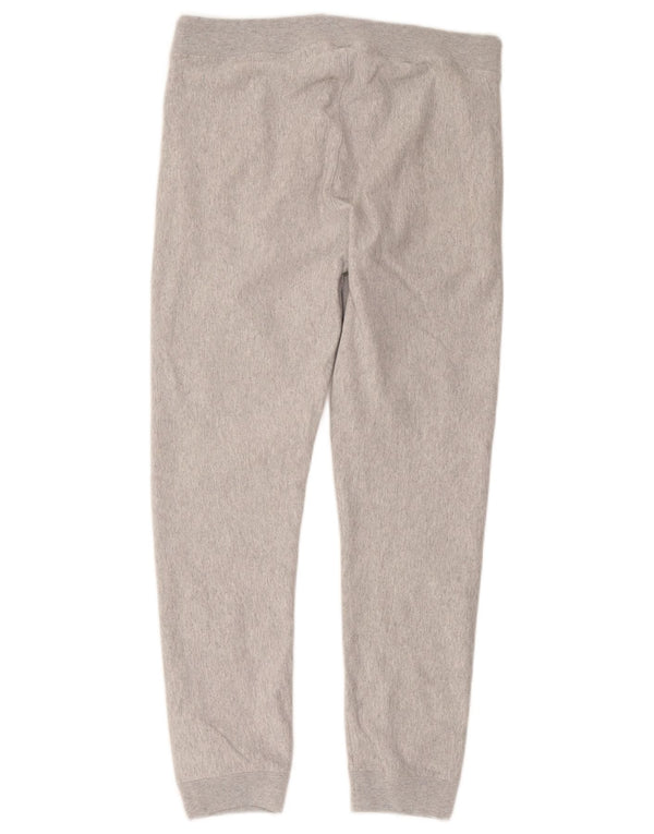 Calça esportiva feminina Champion Reverse Weave Joggers UK 14 cinza médio