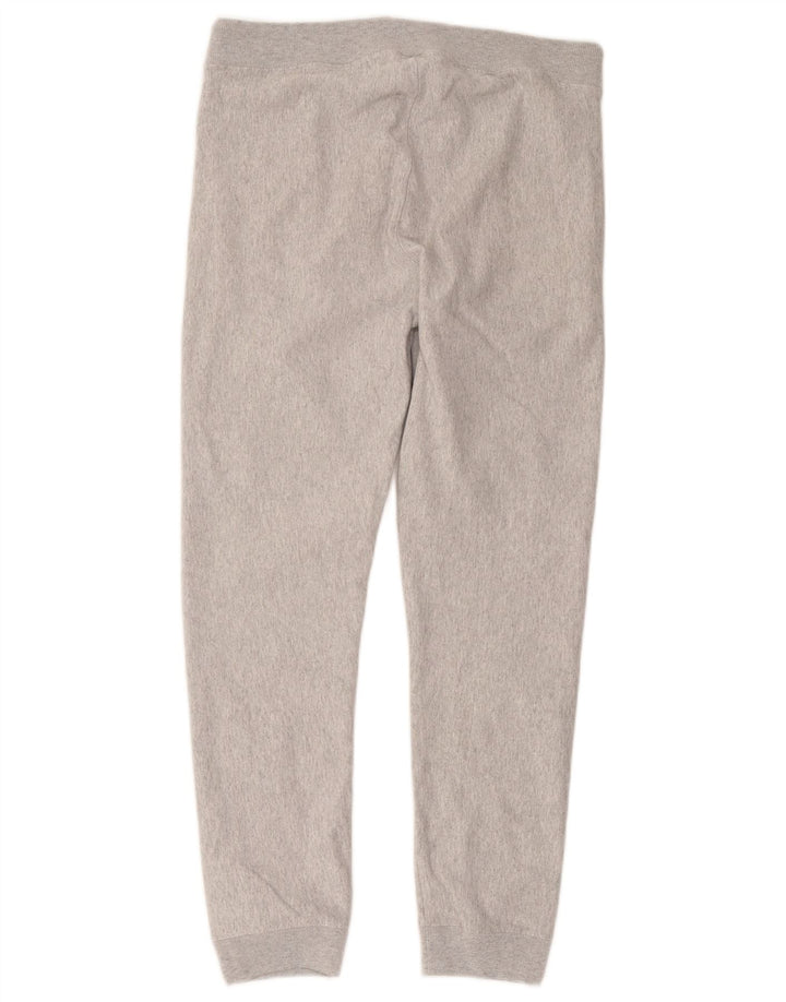 Calça esportiva feminina Champion Reverse Weave Joggers UK 14 cinza médio
