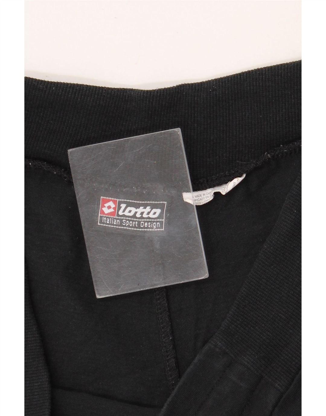 Calça de treino feminina Capri Lotto Reino Unido 14 médio preto