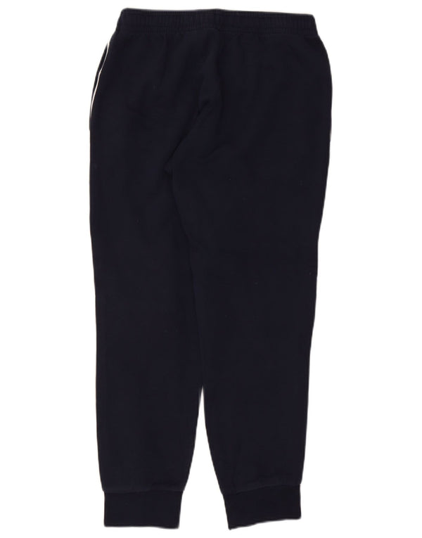Calça esportiva masculina Lacoste tamanho 3 pequeno azul marinho algodão