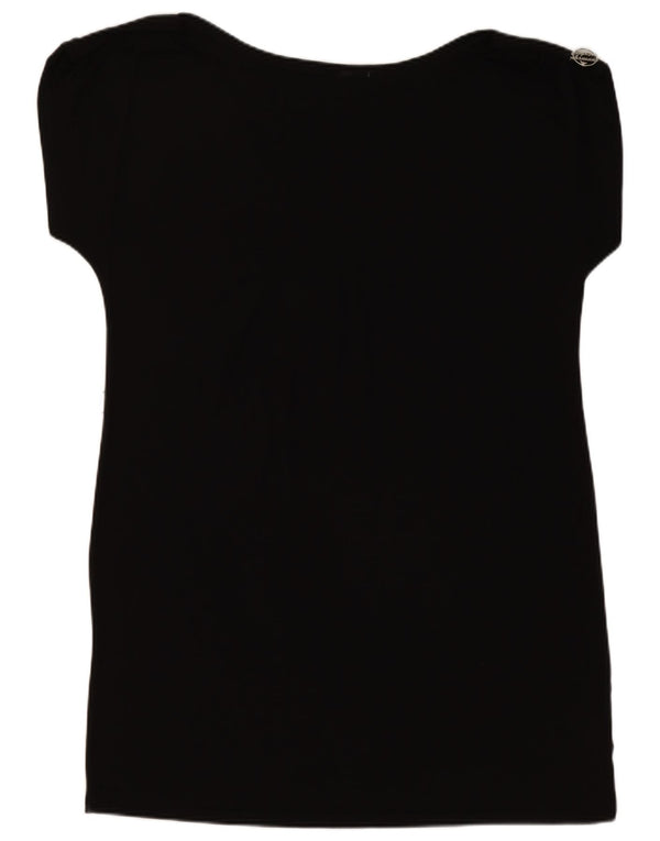 Vestido camiseta feminino Emporio Armani Reino Unido 14 médio preto