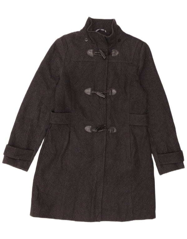 Casaco feminino Nautica UK 14 lã preta média