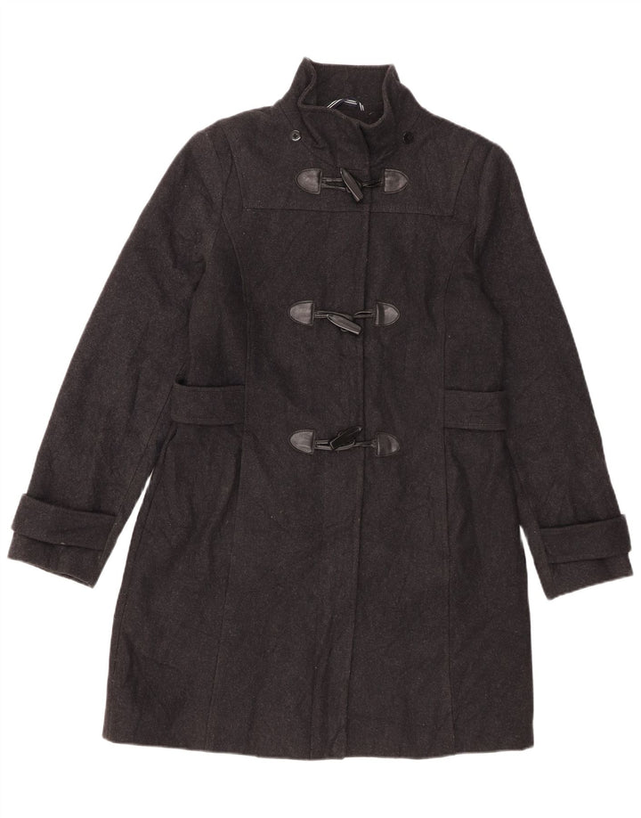 Casaco feminino Nautica UK 14 lã preta média