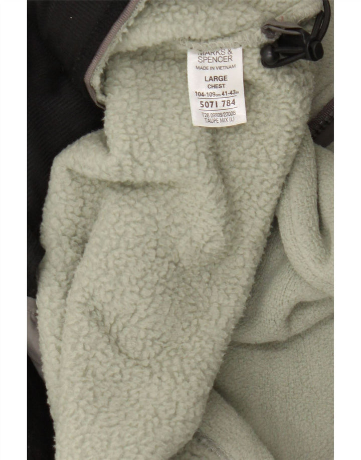 Jaqueta masculina de lã Marks & Spencer Blue Harbor Reino Unido 40 verde grande