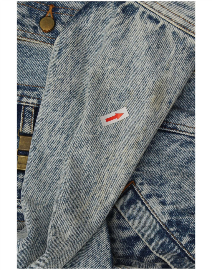 Jaqueta jeans masculina VINTAGE UK 42 XL azul