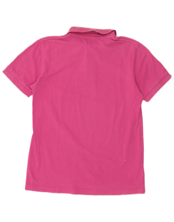 Camisa polo masculina Sun68 médio algodão rosa