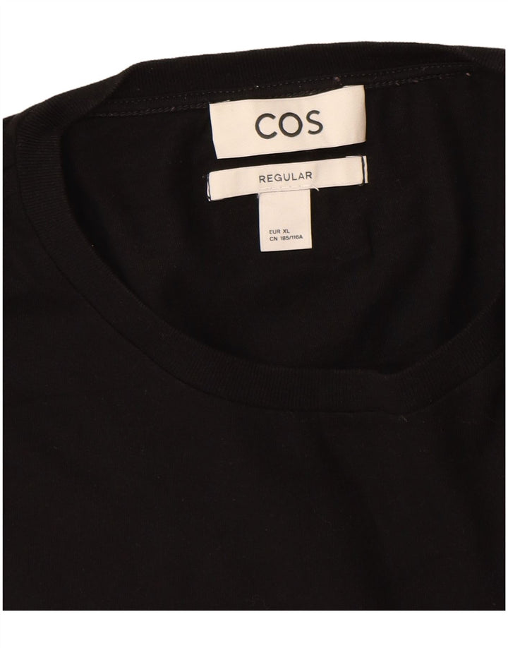 Camiseta masculina Cos Regular Fit Top XL algodão preto