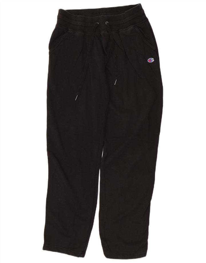 Calça de treino feminina Champion UK 14 médio algodão preto