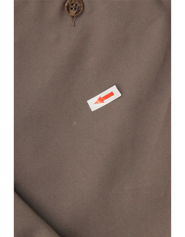 Calça Chino Cônica Masculina Farah W38 L27 Poliéster Marrom