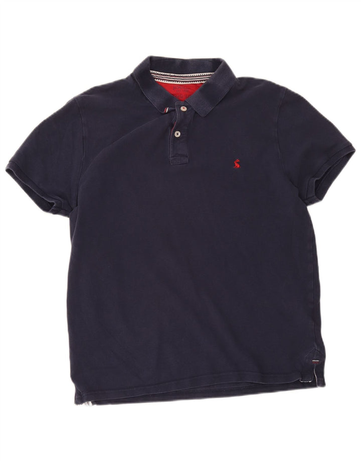 Camisa polo masculina Joules Slim Fit médio algodão azul marinho