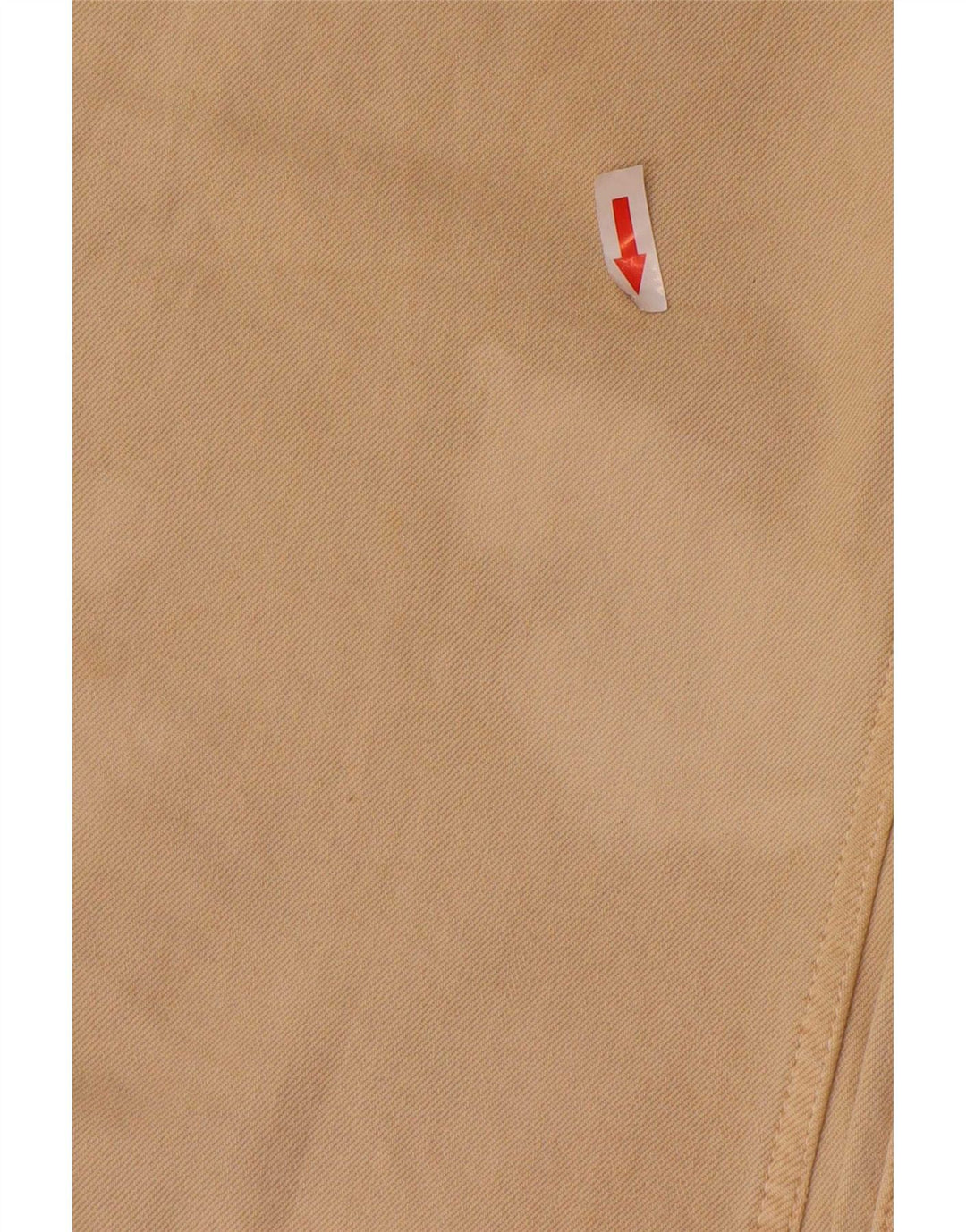 Calça jeans feminina Zara com perna larga EU 40 médio W30 L31 bege