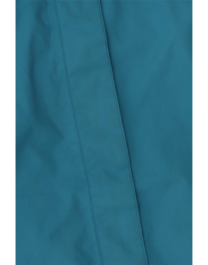 Jaqueta de chuva com capuz feminina The North Face UK 14 poliéster azul médio