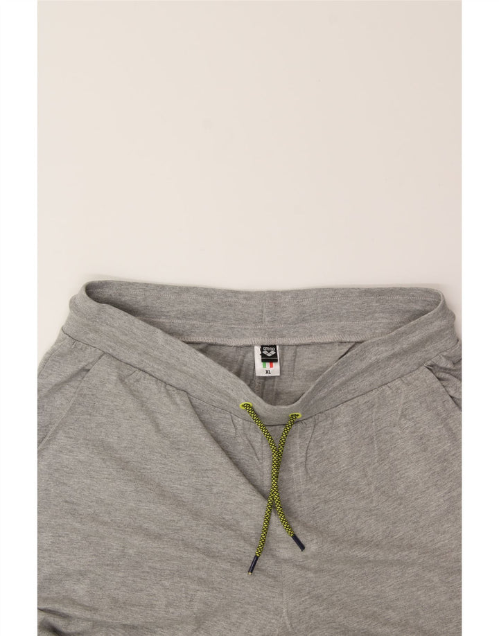 ARENA Womens Tracksuit Trousers UK 18 XL  Grey Cotton Vintage Arena and Second-Hand Arena from Messina Hembry 
