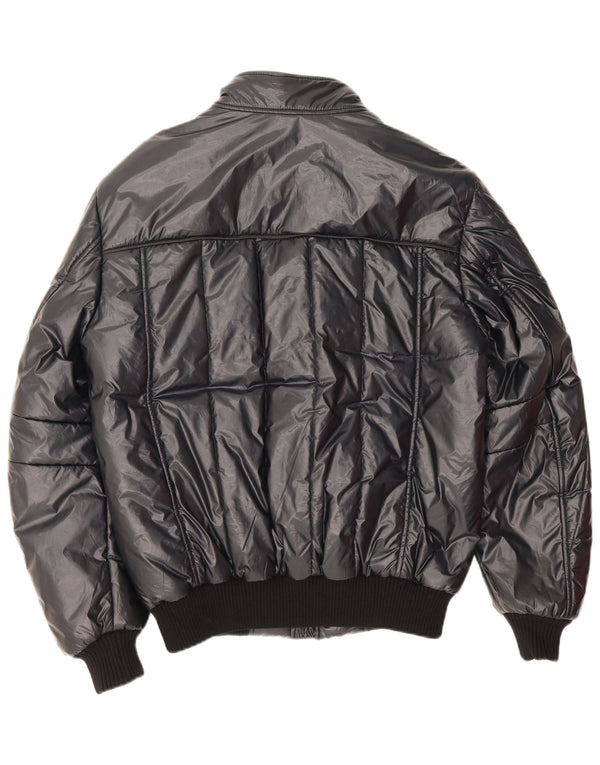 Jaqueta acolchoada masculina Refrigiwear UK 40 poliéster preto grande