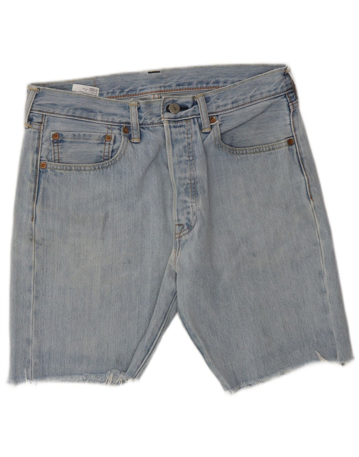 Shorts jeans masculino 501 da Levi's W31 algodão azul médio