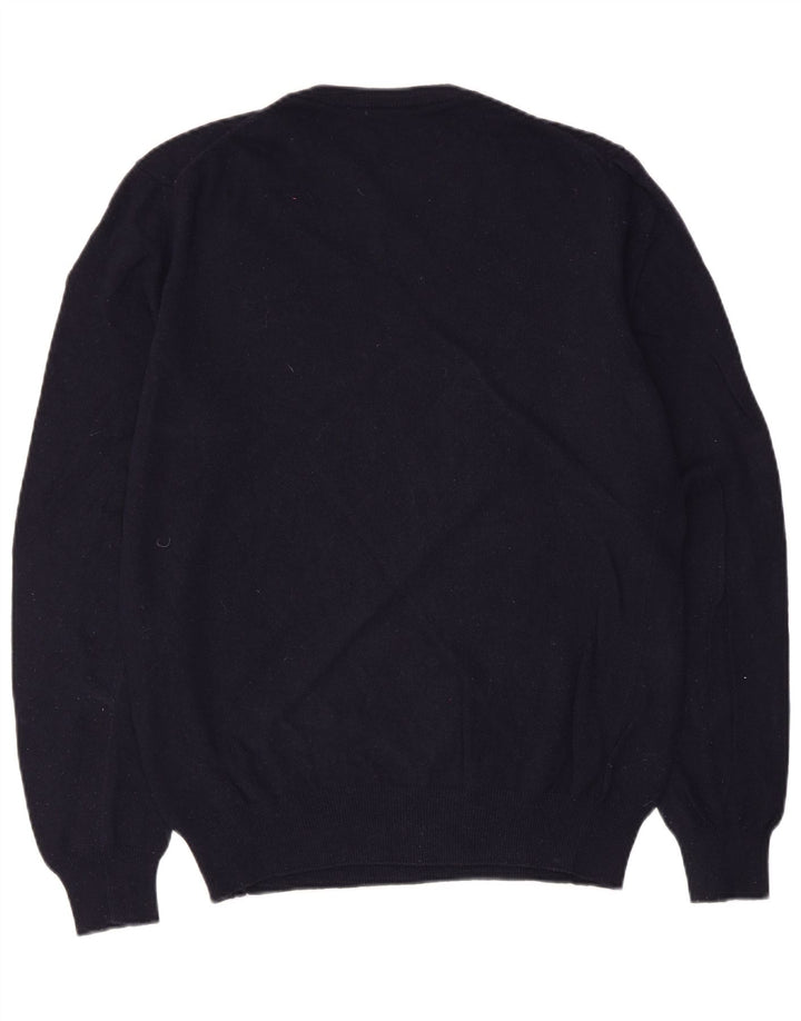 Suéter masculino Colmar com gola redonda XL azul marinho poliamida