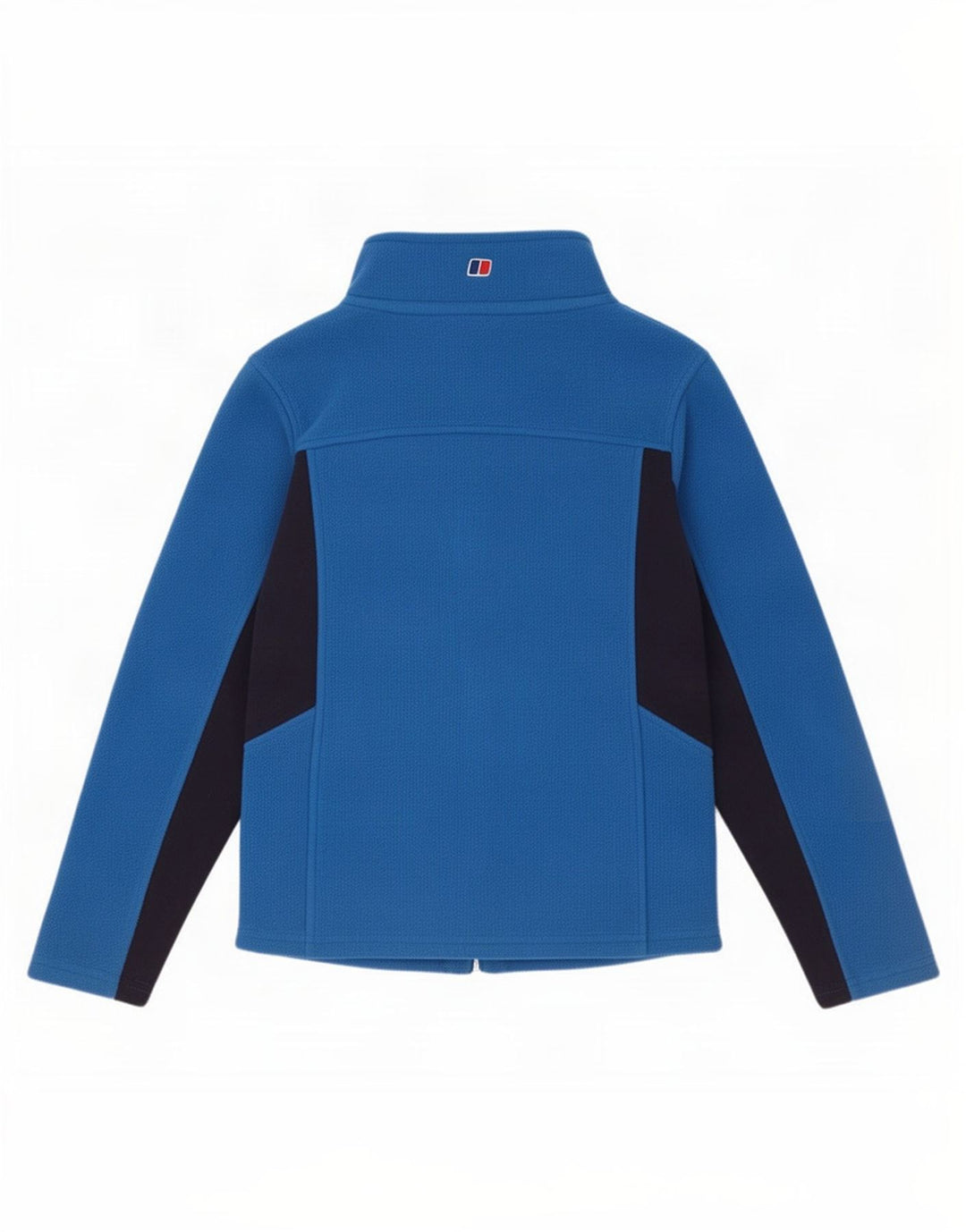 Jaqueta de lã masculina Berghaus 9-10 anos azul poliéster colorblock
