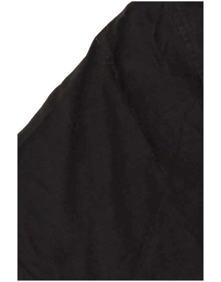 Camiseta masculina Izod Top XL algodão preto