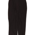 Calça feminina Marks & Spencer Straight Suit Reino Unido 14 Médio W30 L29 Preta