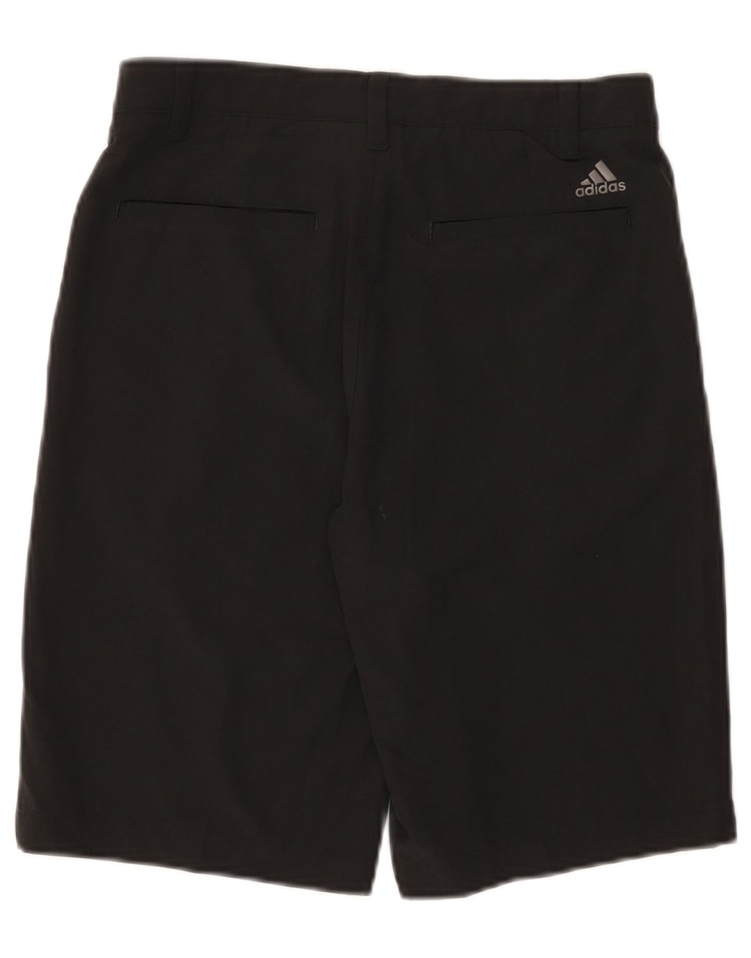 Adidas Mens Chino Shorts W28 Pequeno Poliéster Preto