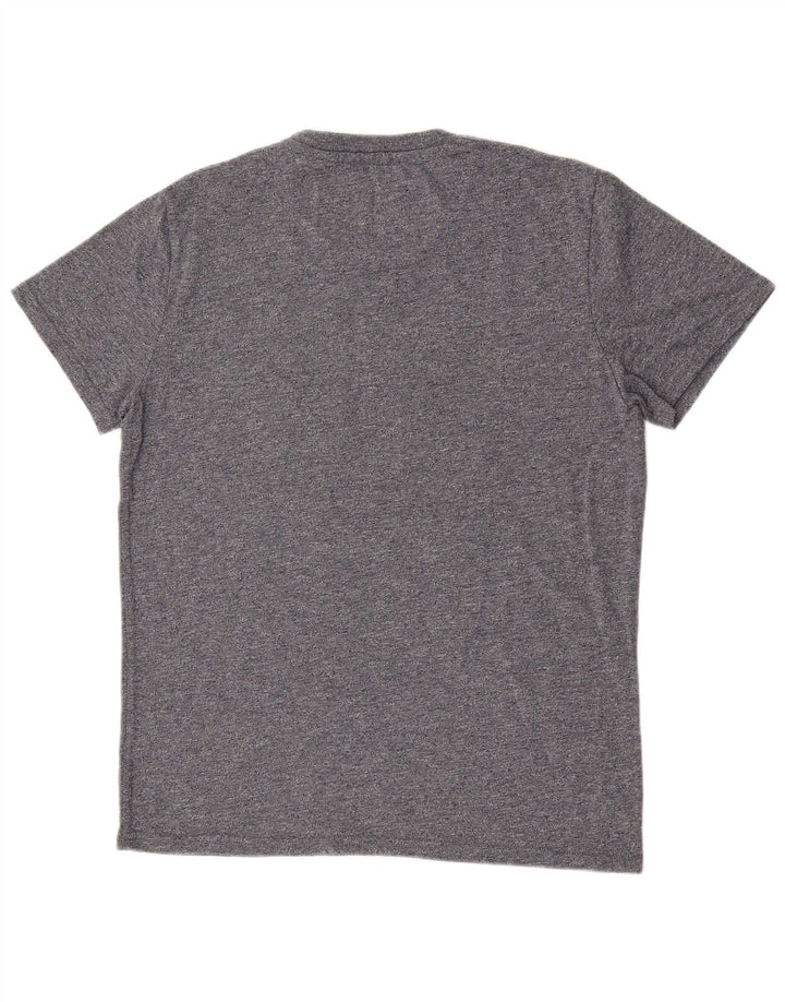 Camiseta gráfica masculina Superdry Top XL algodão cinza
