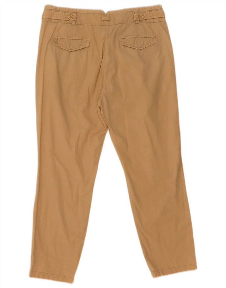Calças curtas femininas Massimo Dutti EU 40 médio W30 L25 bege