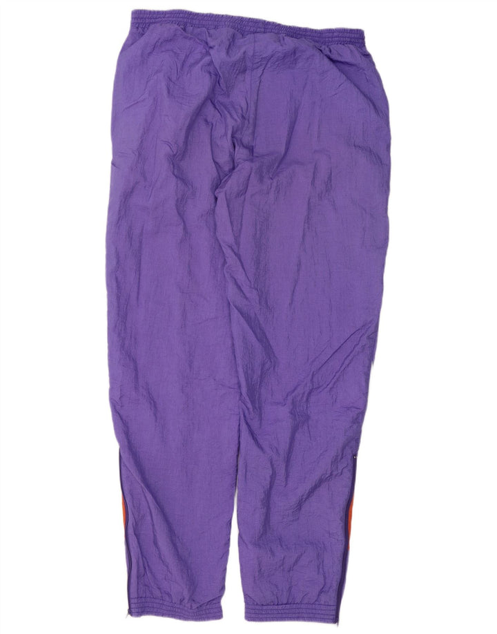 Calça de treino masculina Frank Shorter Joggers médio roxo colorblock