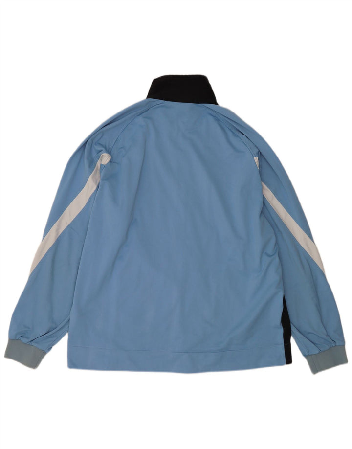 Champion Mens Treino Top Jaqueta XL Azul Colorblock Poliéster