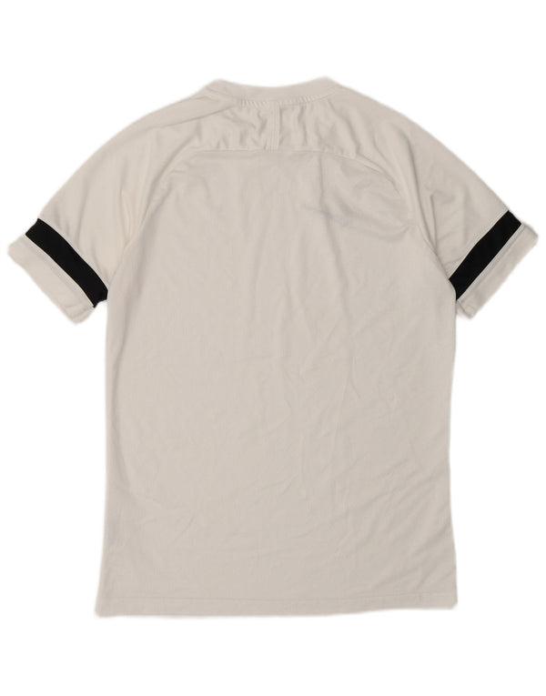 Camiseta masculina Nike Top médio branco poliéster esportivo