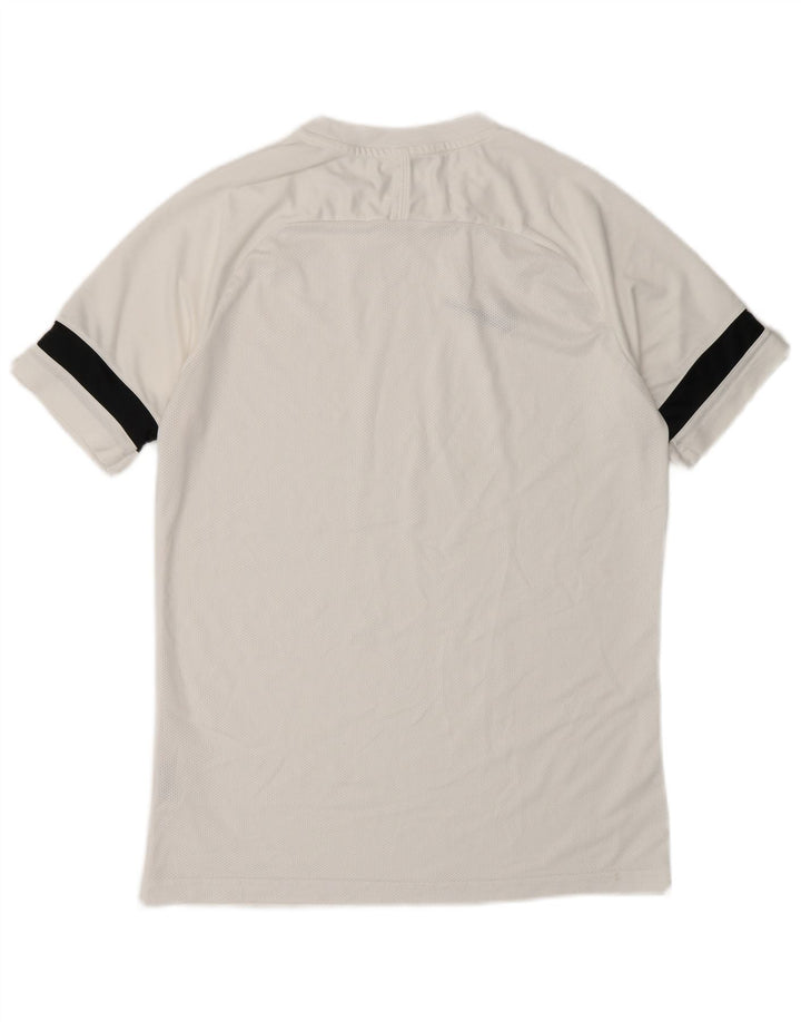 Camiseta masculina Nike Top médio branco poliéster esportivo