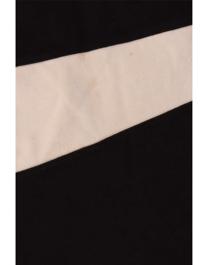Nike masculino gráfico moletom jumper médio algodão preto