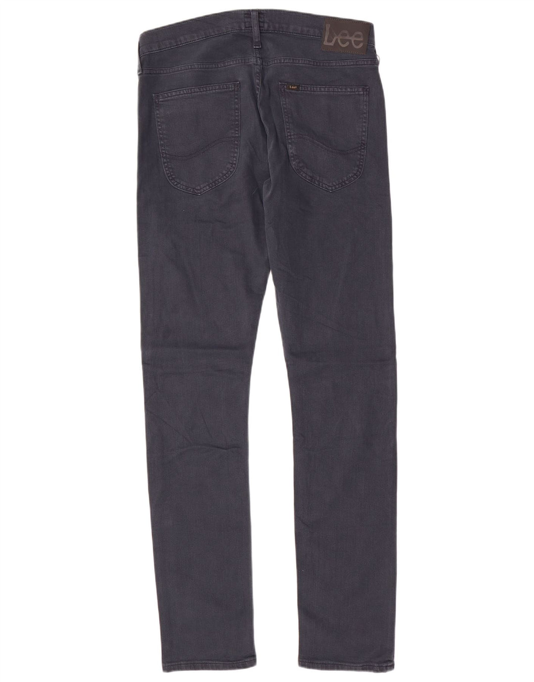 Lee Mens Luke Slim Jeans W31 L32 Azul Marinho Algodão