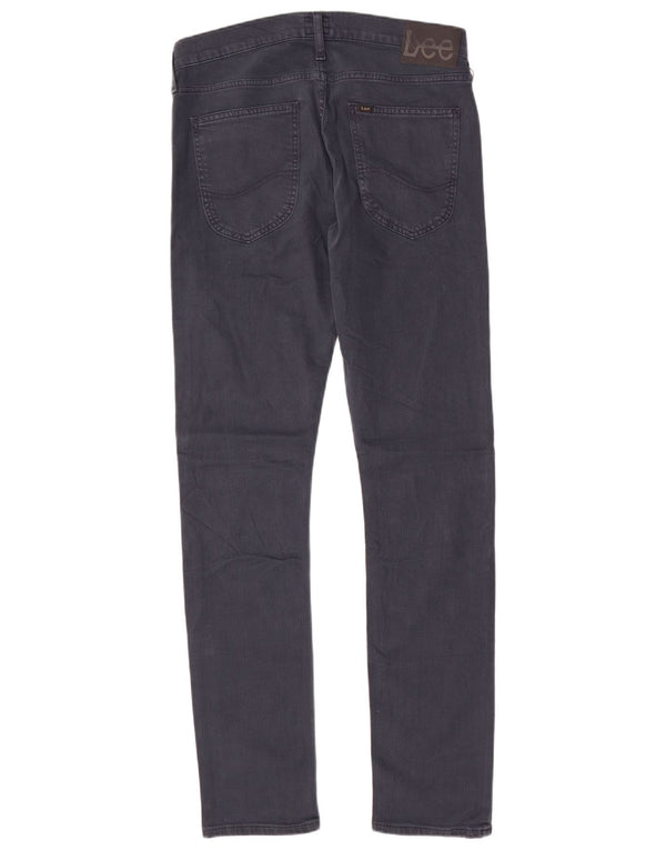 Lee Mens Luke Slim Jeans W31 L32 Azul Marinho Algodão