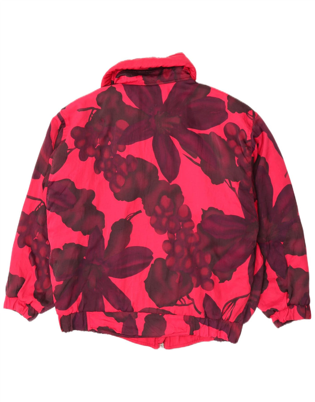 Belfe & Belfe Jaqueta de esqui feminina grande Reino Unido 16 grande rosa floral nylon