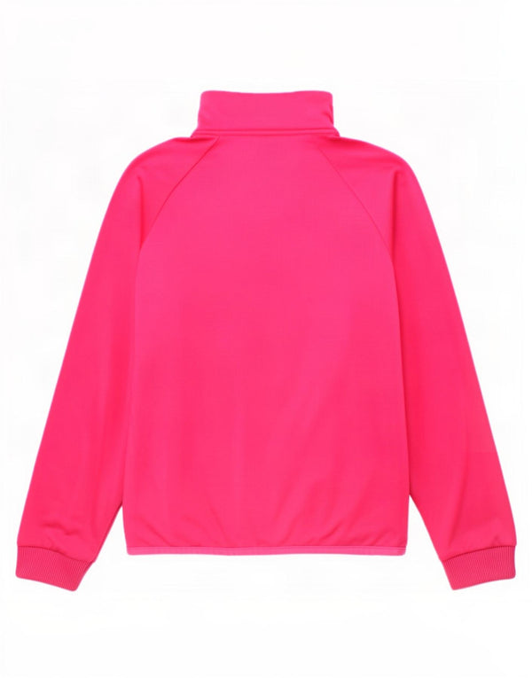Jaqueta Adidas Meninas Treino Top 9-10 Anos Poliéster Rosa