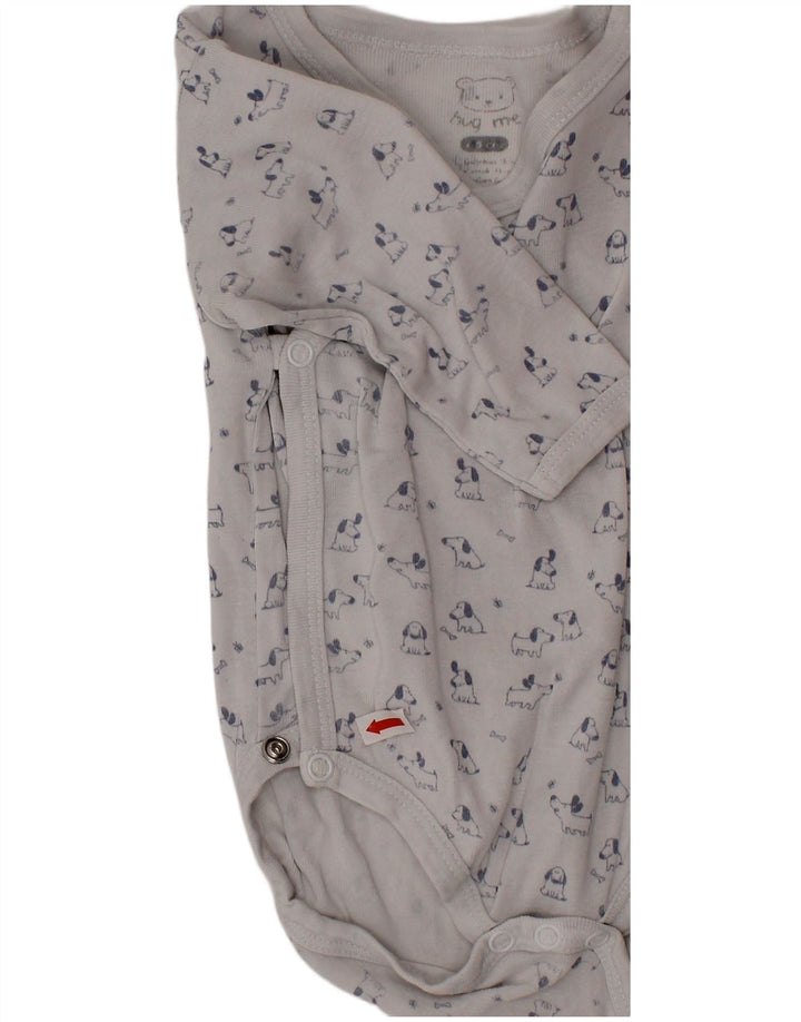 Body gráfico VINTAGE para meninos de 0 a 3 meses branco