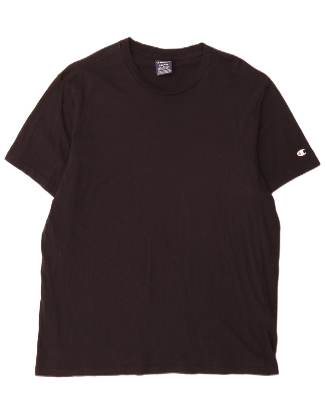 Camiseta masculina Champion Top XL algodão preto