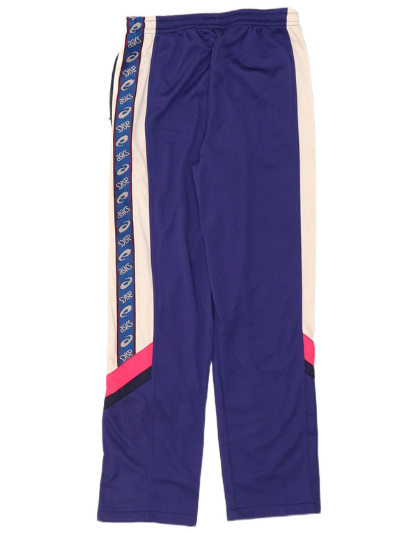 Calça de treino masculina Asics Graphic IT 54 XL azul marinho Colourblock