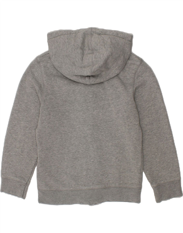 GAP Boys Graphic Zip Hoodie Sweater 6-7 Years Grey Cotton Vintage Gap and Second-Hand Gap from Messina Hembry 