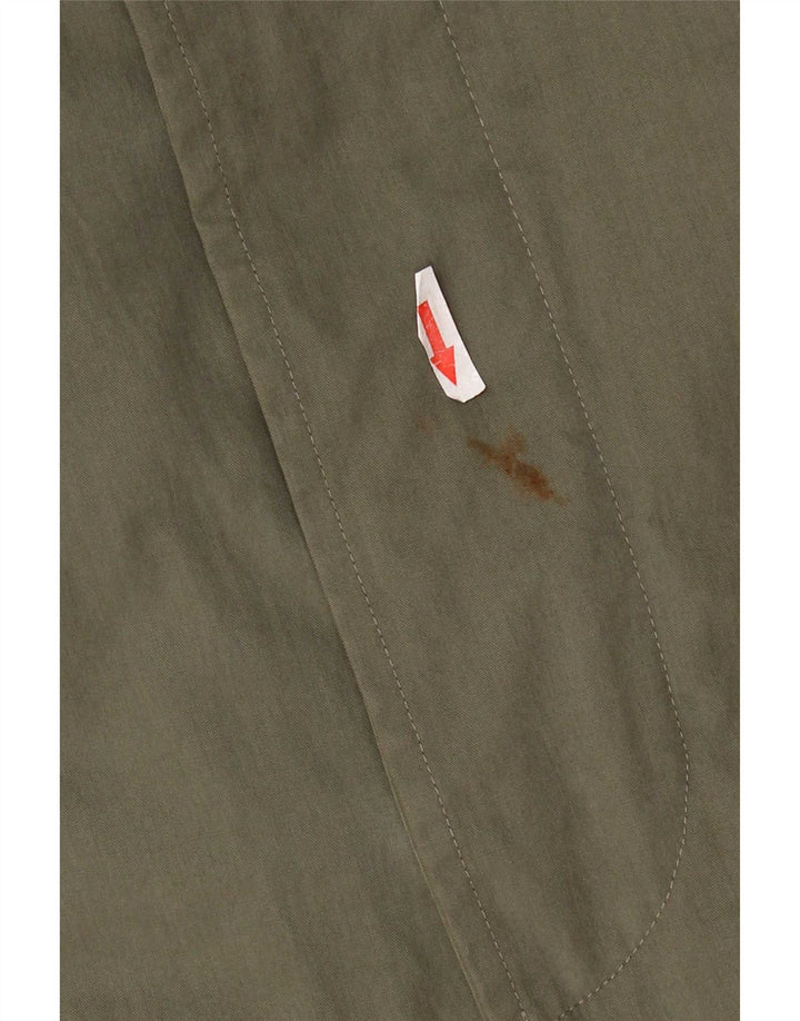 Sobretudo feminino Hugo Boss EU 54 2XL algodão cáqui