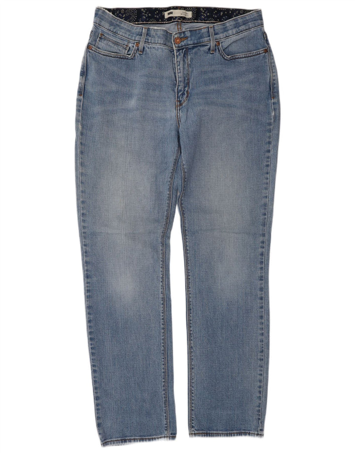 Calça jeans feminina Levi's 525 Straight US 14 XL W32 L32 Azul