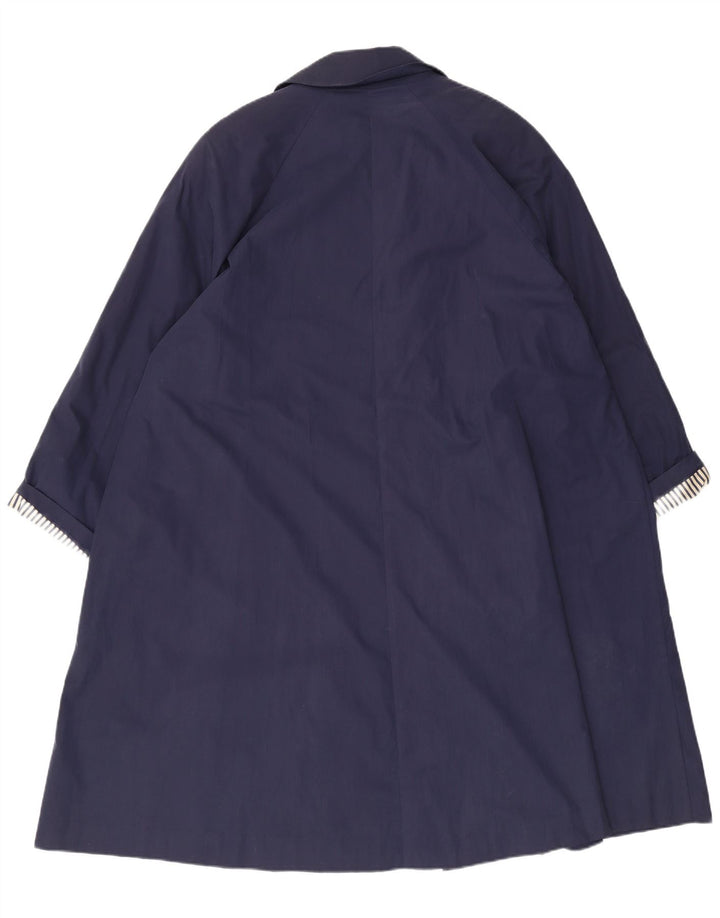 Sobretudo oversized feminino Framménti UK 18 XL azul marinho
