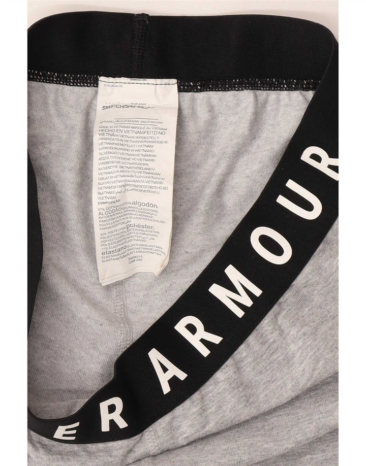 Under Armour Womens Graphic Capri Leggings Reino Unido 8 Small Grey Colourblock
