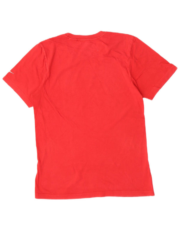 Camiseta Nike Masculina Standard Fit Graphic Top UK 34/36 Pequena Vermelha