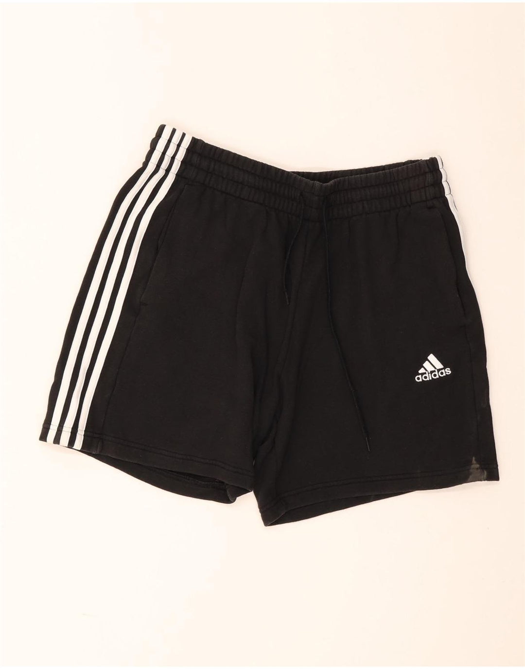 Adidas Mens Sport Shorts Grande Algodão Preto
